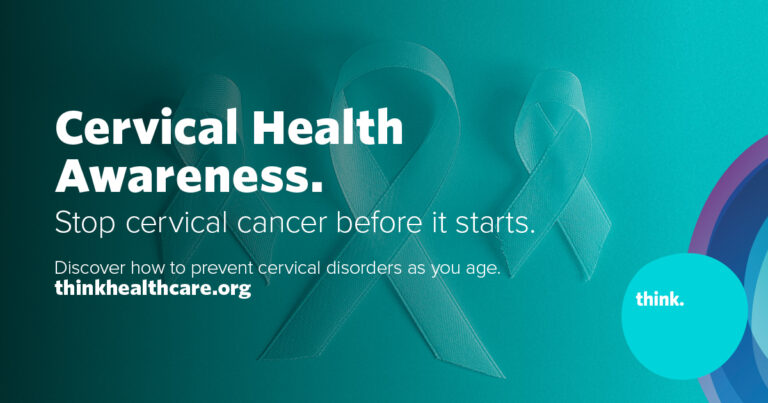 Cervical Health Awareness - Think Whole Person Healthcare