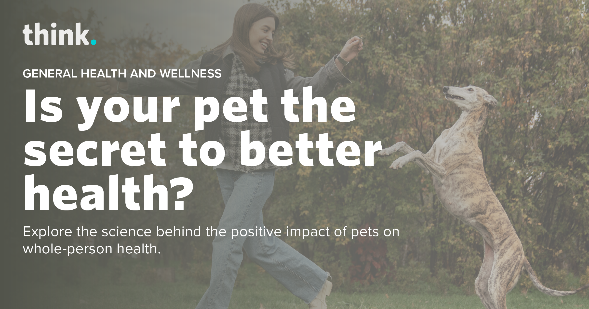 Is your pet the secret to better health?