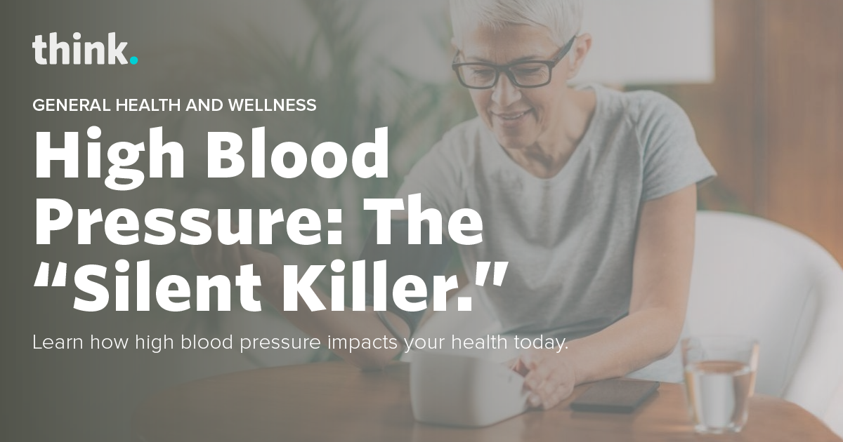 High blood pressure is known as the “silent killer” – and here’s why.